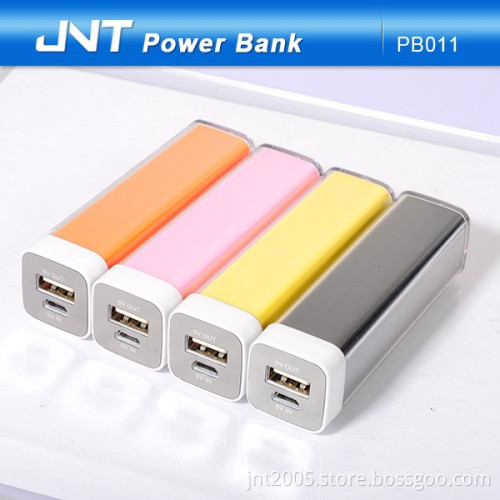 Rechargeable Portable Lip-Stick Power Bank for Mobile Phones